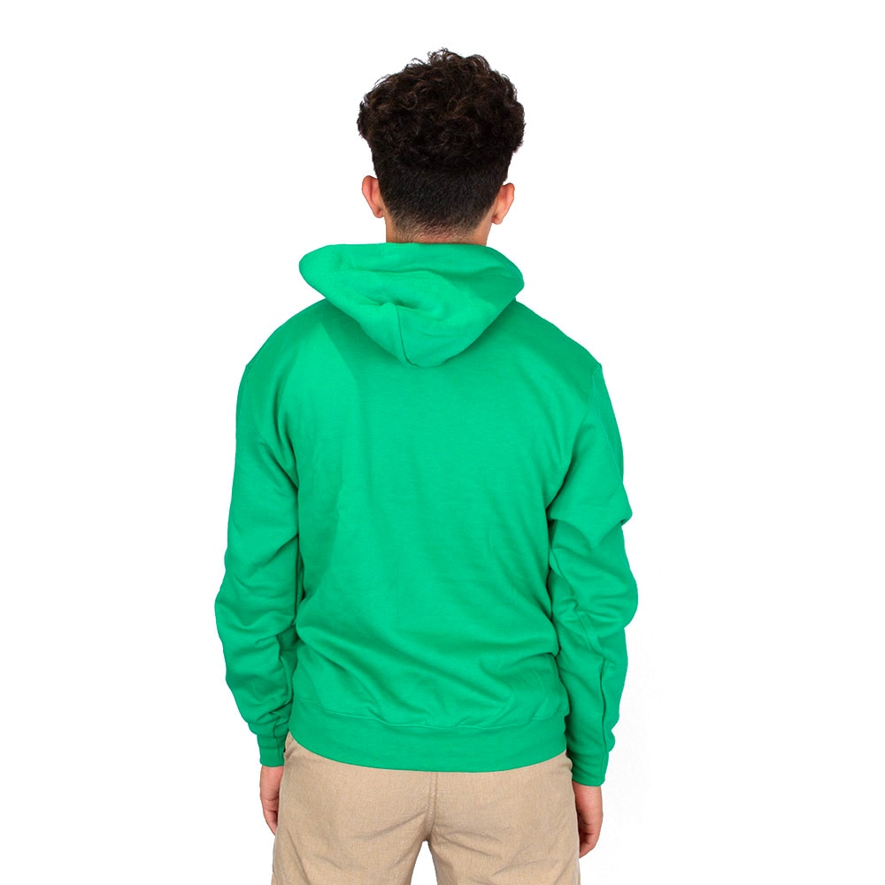 Arched Oregon, Champion, Green, Hoodie, Cotton Blend, Men, Unisex, Fleece, Pullover, Sweatshirt, 942068